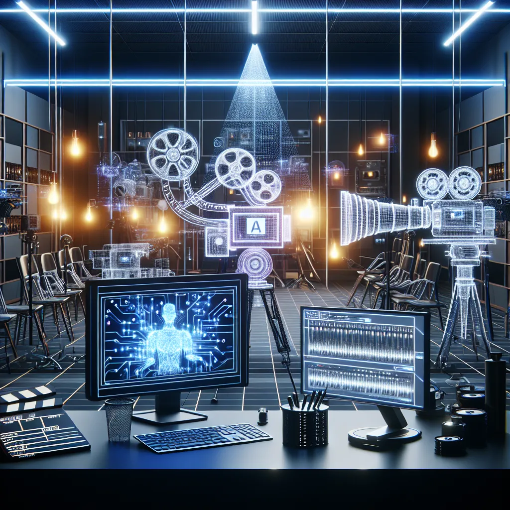 Sztuczna inteligencja rewolucjonizuje produkcję filmową i reklam